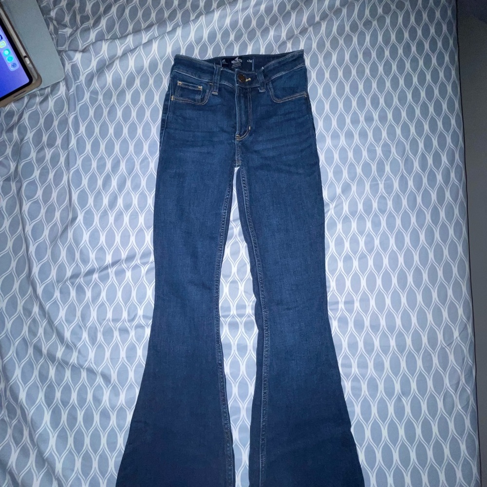Hollister Dark Wash Flare Jeans